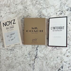 4/$14 Designer Fragrance Sample Trio, NEW
